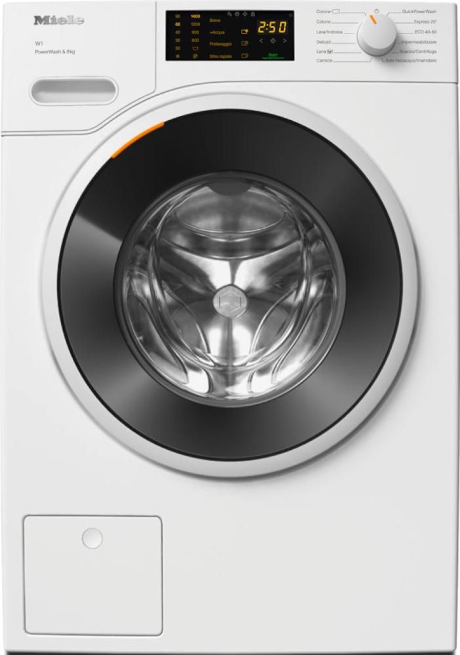 Cura Della Biancheria Miele  Wwd320 Wcs Pwash&8Kg Bianco Loto ~ Mielenshop